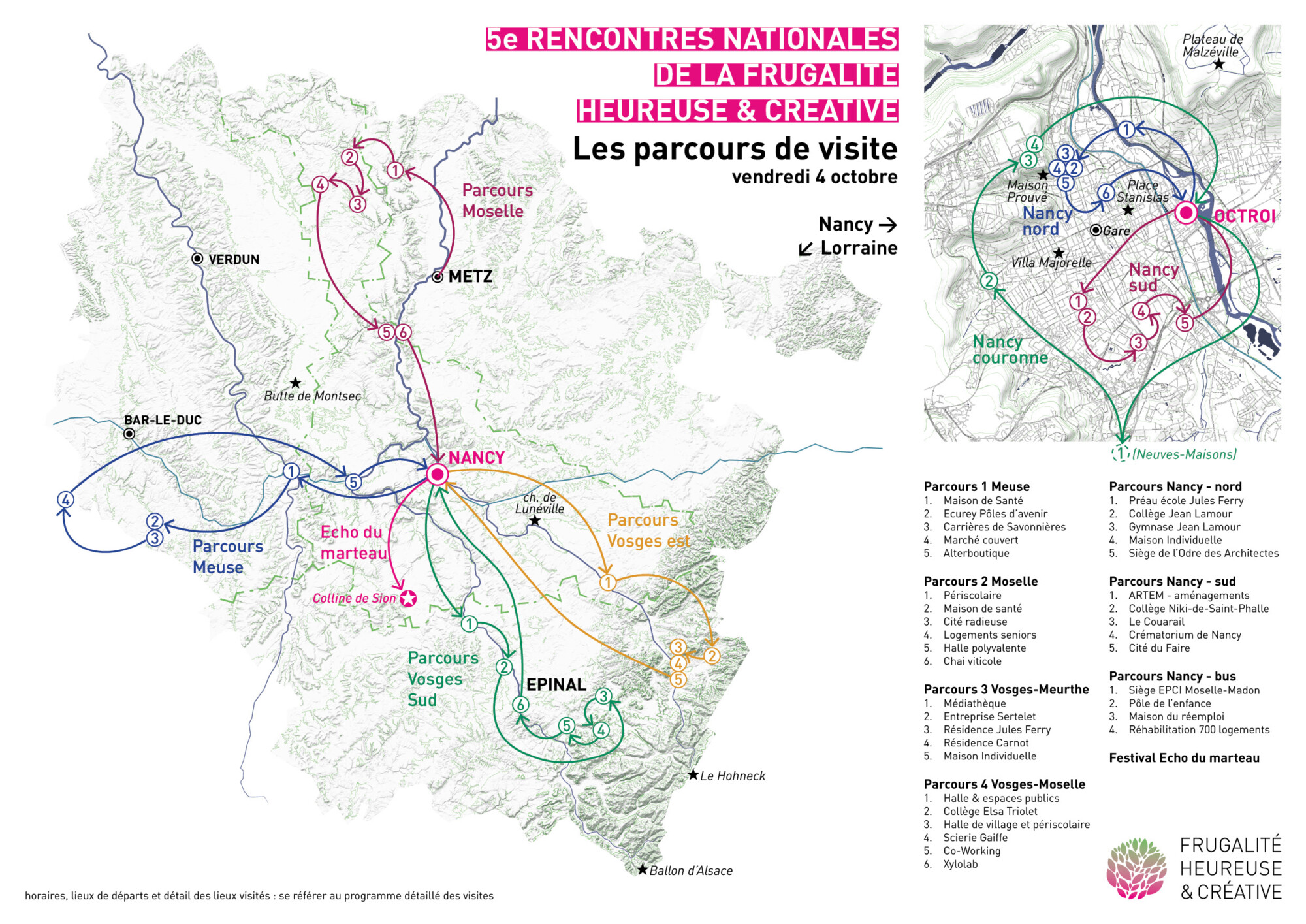 5e Rencontres de la Frugalité à Nancy les 4, 5 et 6 octobre 2024 ...