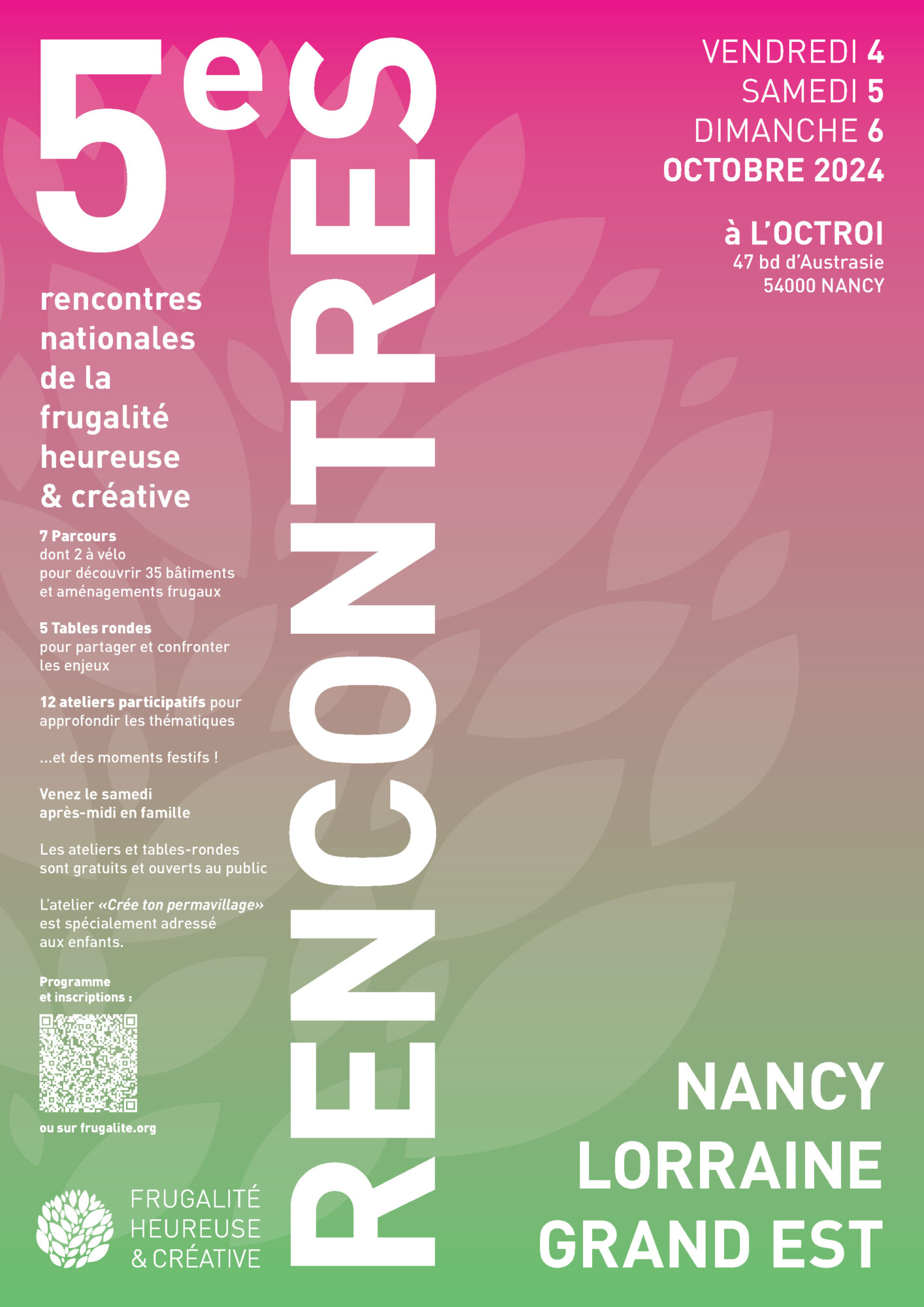 Premiers retours sur les 5e Rencontres nationales de la Frugalité ...