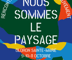 Affiche du programme Rencontres d'architecture en mouvement par le CNOA