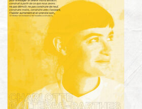 Affiche conférence Charlotte Malterre Barthes ENSA PLV ESTP