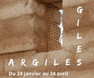 du 24/01/26 au 24/04/26 à Amiens (80), Exposition "Agiles Argiles : bâtir en terre crue" 6 Affiche de l'Exposition "Agiles Argiles" à la MA HDF