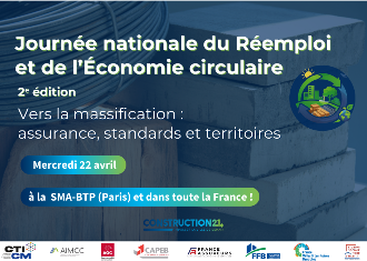 journee nationale du reemploi et de leconomie circulaire 2026 construction21